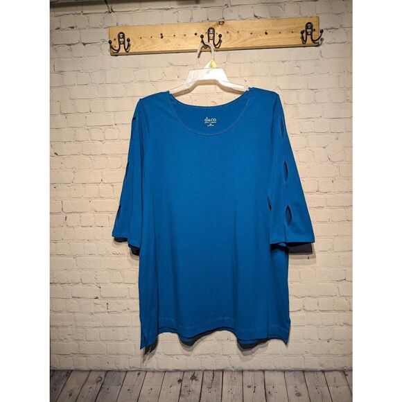 D&Co cold shoulder top size 2x - Picture 1 of 3